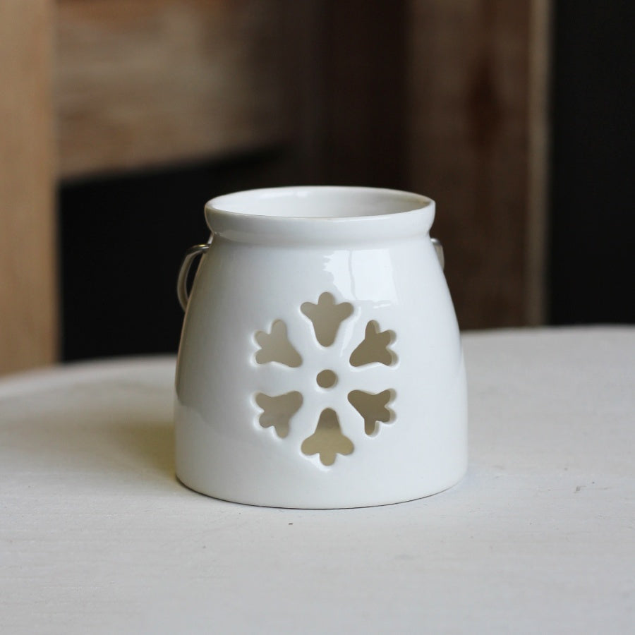 Cut Snowflake T-light Holder