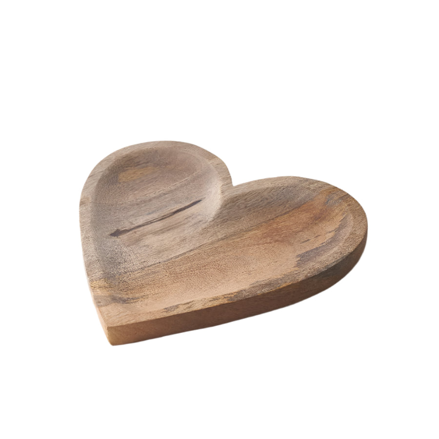 Natural Wooden Heart, 25cm - Rustic Country Home Decor
