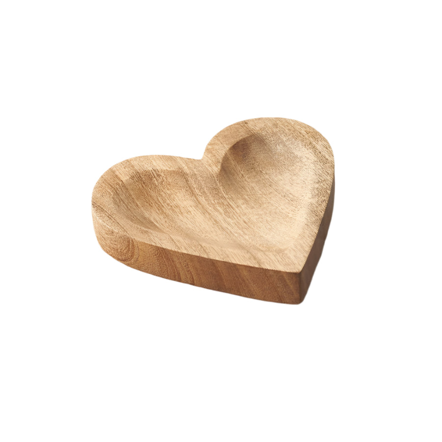 Natural Wooden Heart, 15cm