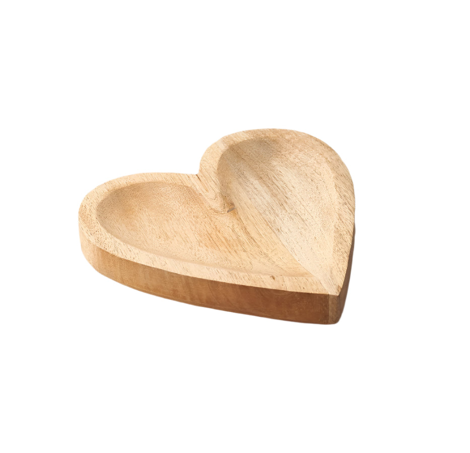 Natural Wooden Heart, 20cm