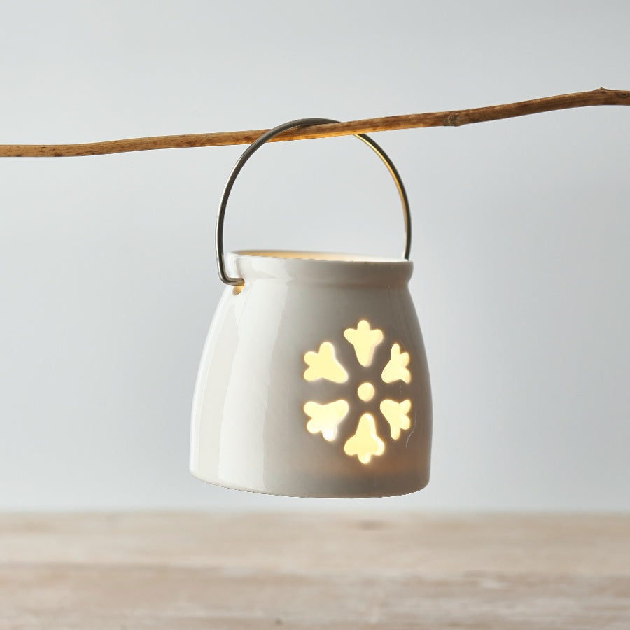 Cut Snowflake T-light Holder