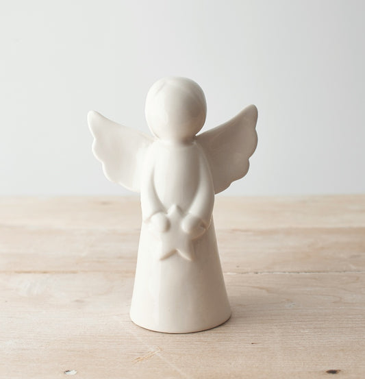 Simple White Angel, 15cm  