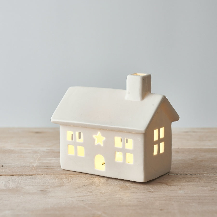 LED Ceramic House 12.5cm
