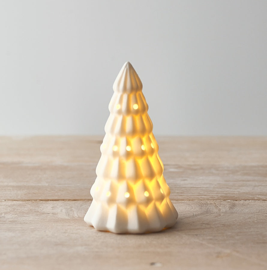Ceramic LED Tree, 16cm