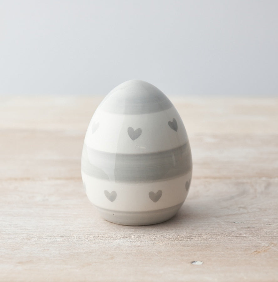 Heart Egg Ornament, 8.7cm