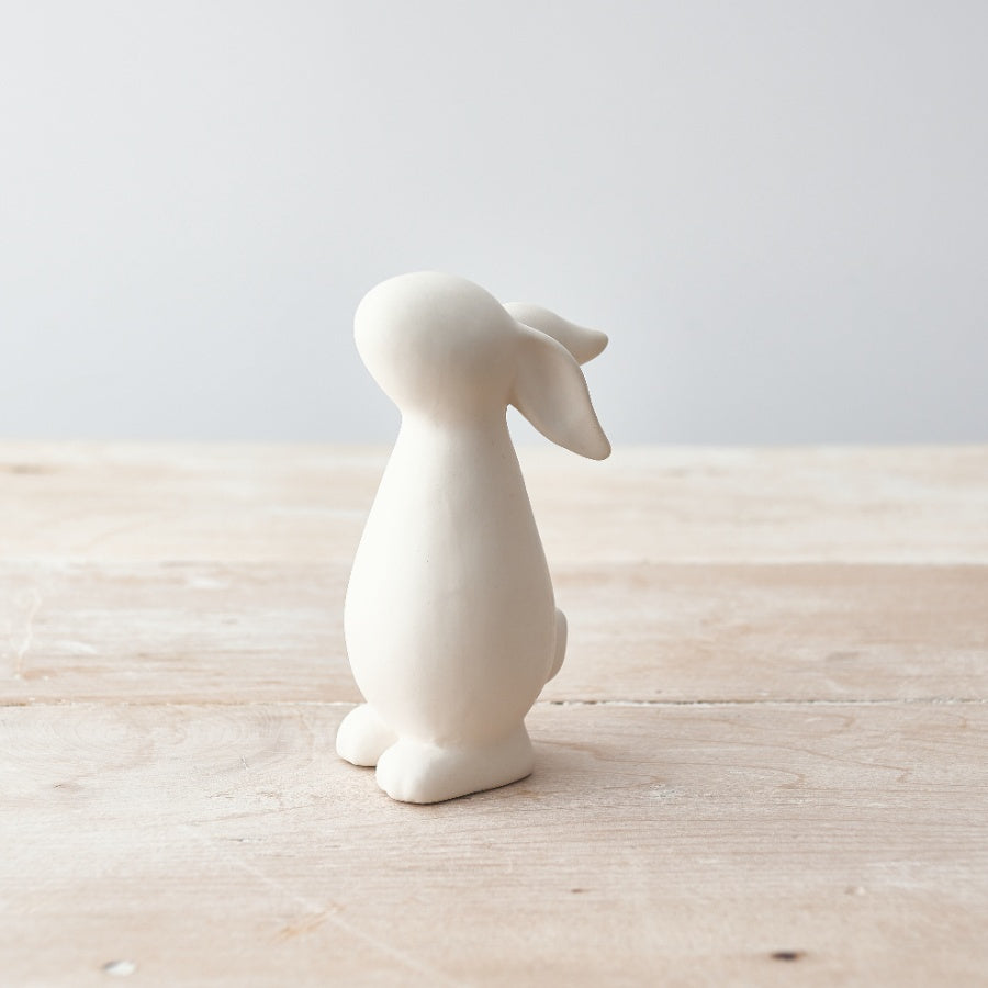 Matte White Bunny, 12.5cm
