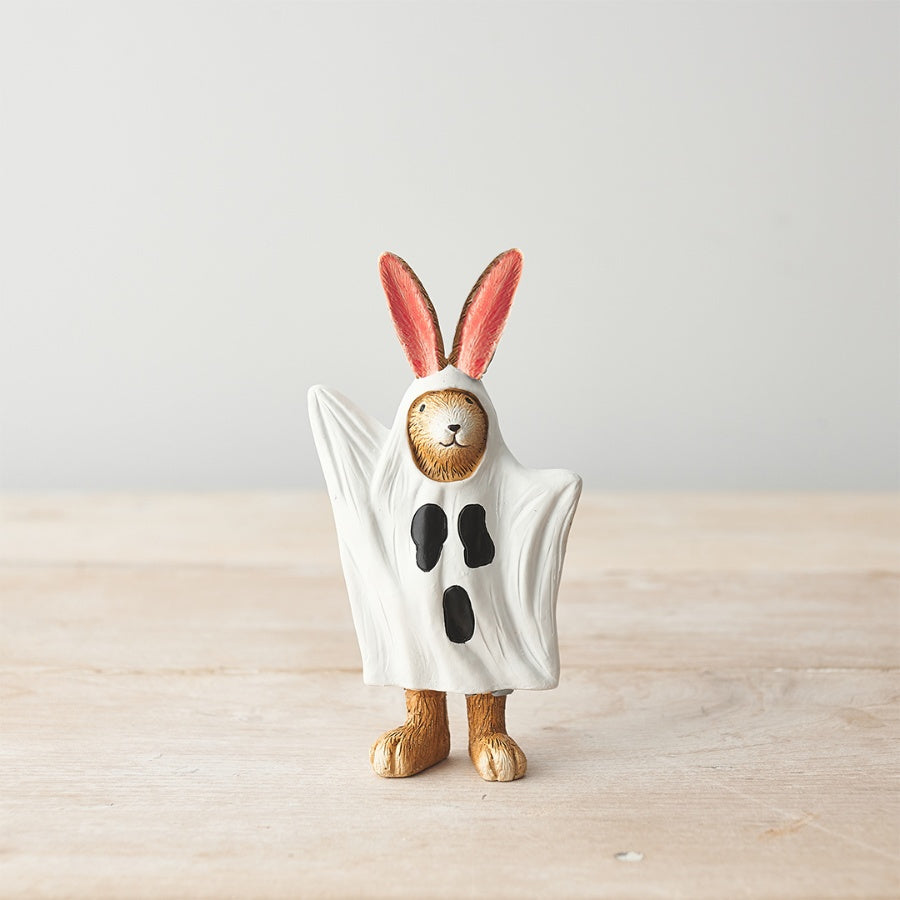 Ghost Bunny Ornament, 14cm