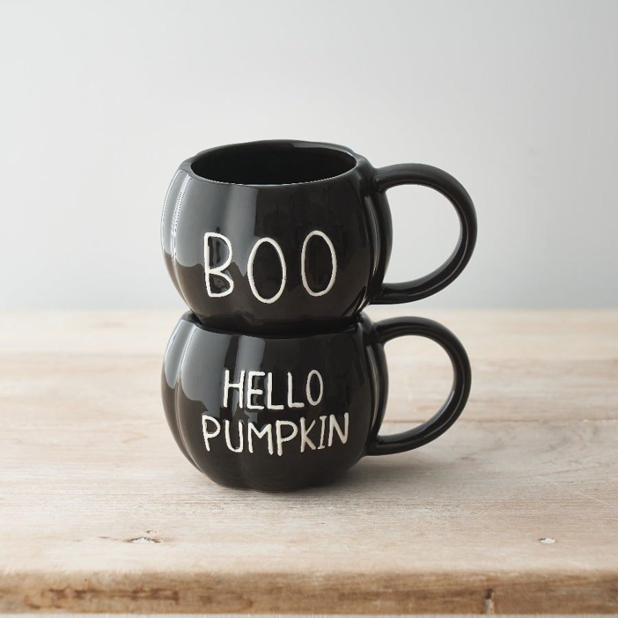 Hello Pumpkin Mug, Black