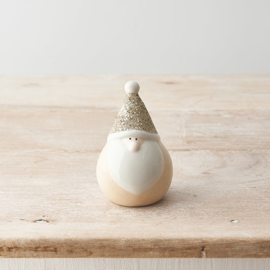 Gold Glitter Gonk Ornament, 11cm