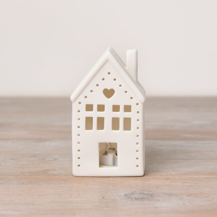 11cm Light Up Heart House