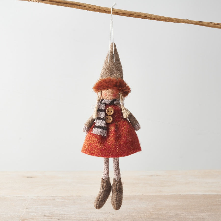 Orange Hanging Dolls, 2a