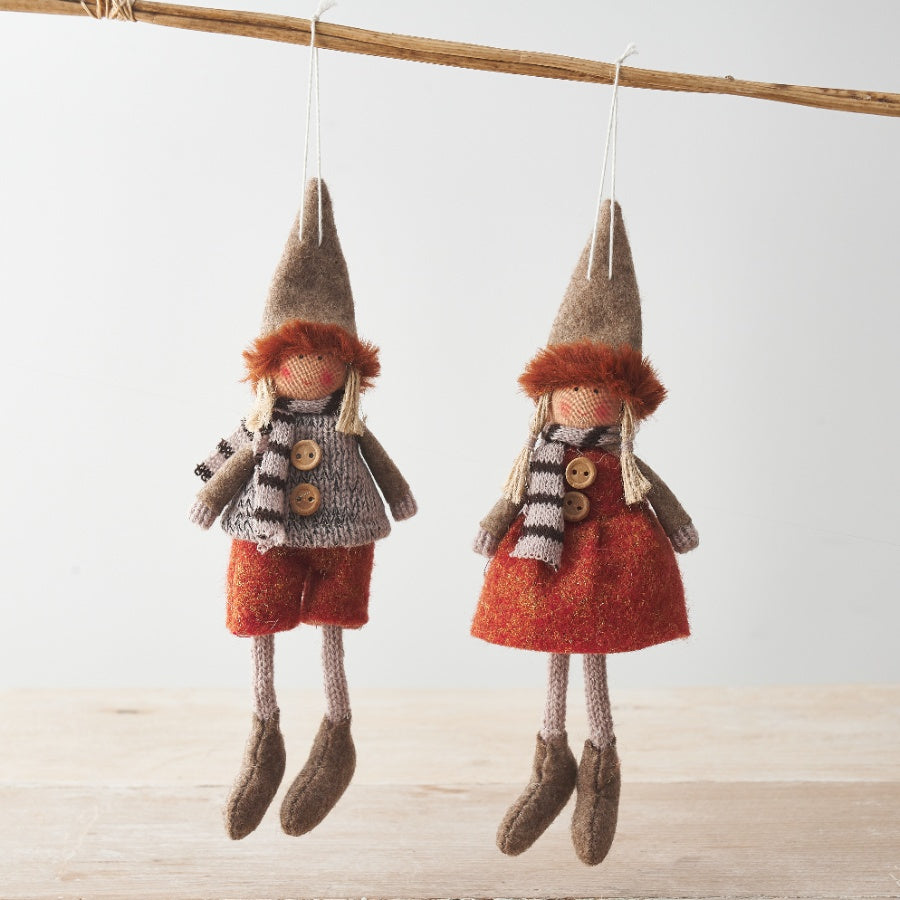 Orange Hanging Dolls, 2a