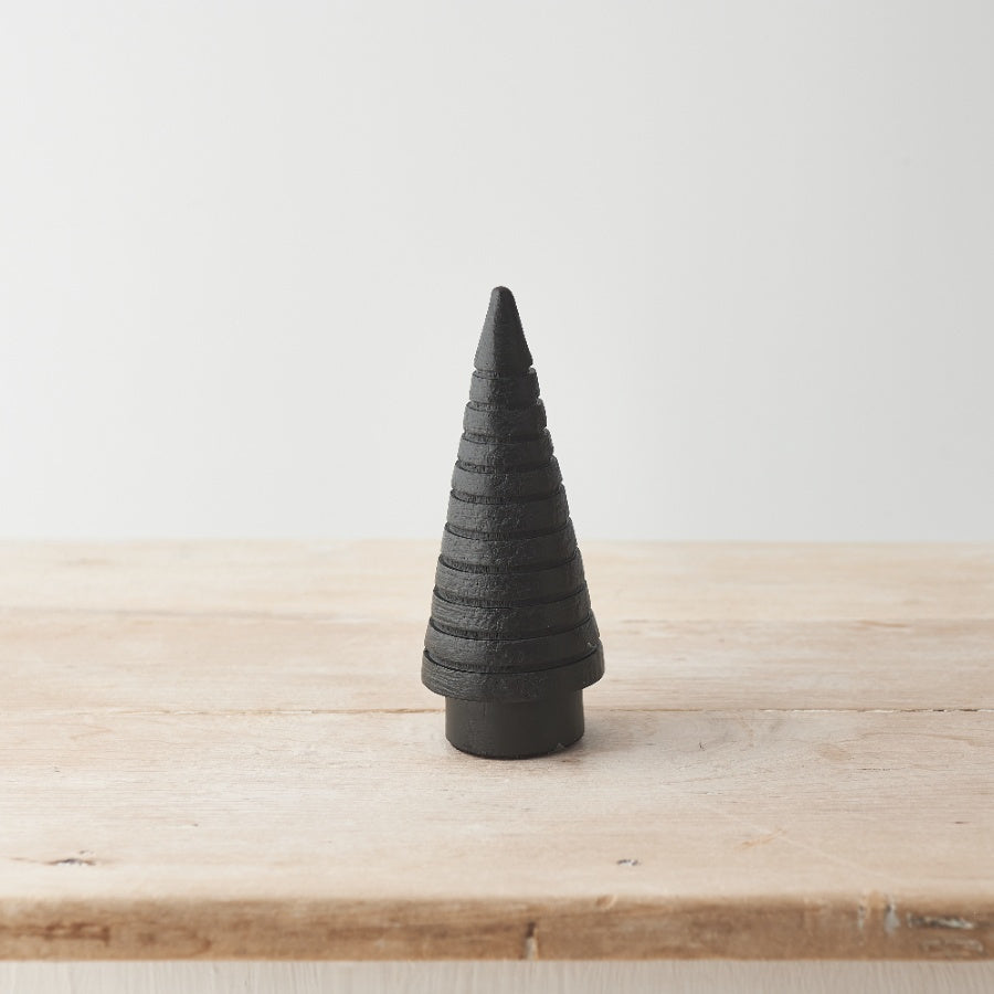 Black Wooden Tree, 15cm 