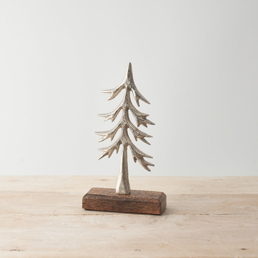 Silver Tree Decoration, 25cm