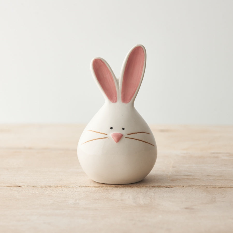 Bunny Decoration 11cm Pastel Pink Cute Easter Ornament Spring Gift