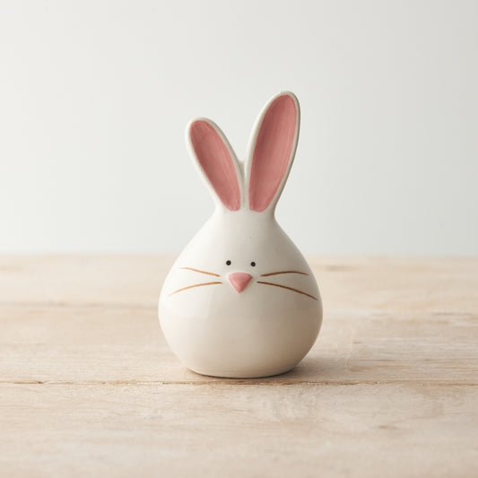 Bunny Decoration 11cm Pastel Pink Cute Easter Ornament Spring Gift
