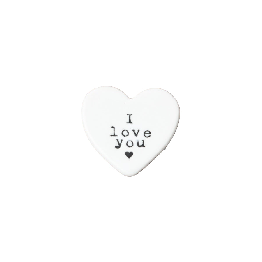 Heart Shaped I Love You Token – 4cm Sweet Keepsake Gift for Any Occasion