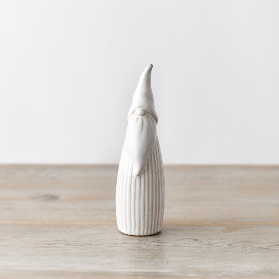 Reactive Glaze Tall Gonk 15cm Ceramic Holiday Ornament