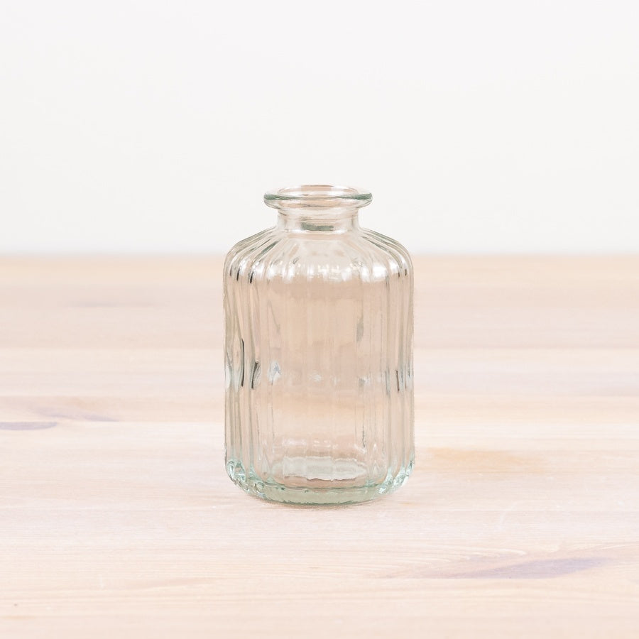 Clear Glass Vase, 10.8cm, Elegant Simplicity for Every Setting – Elegant Modern Home Décor