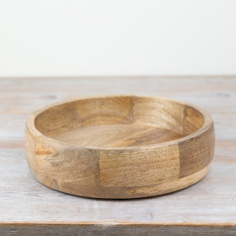 Round Rustic Serving Bowl, 25cm