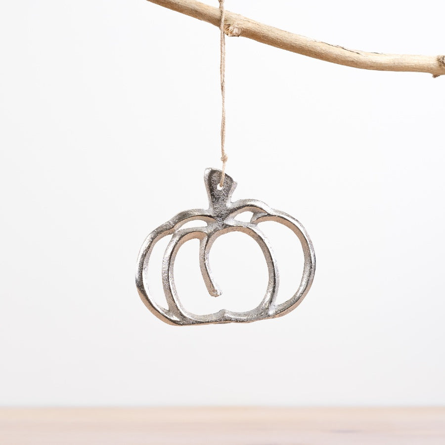 Hanging Pumpkin Deco, 11cm