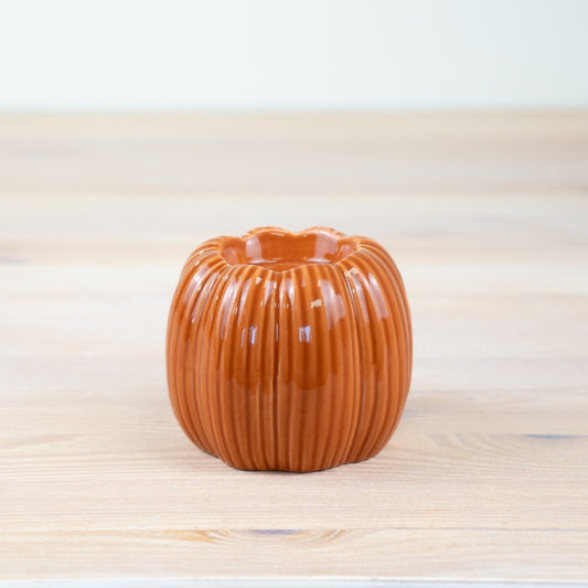 Pumpkin Candle Holder, 8.8cm
