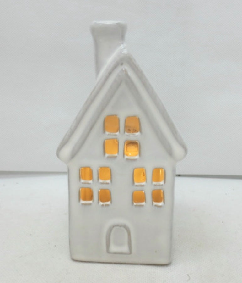 White LED House, 16cm