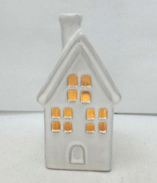 White LED House, 16cm