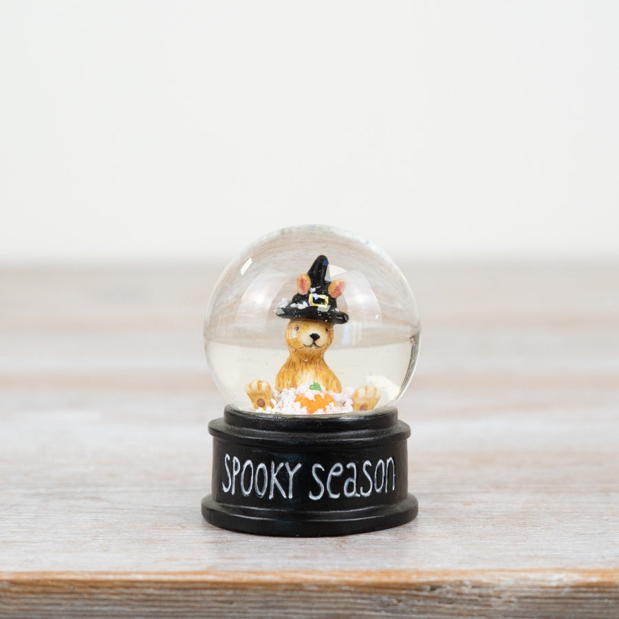 Rabbit Witch Water Globe, 6cm