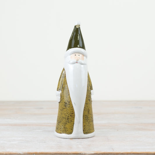 Standing Green Santa 26cm