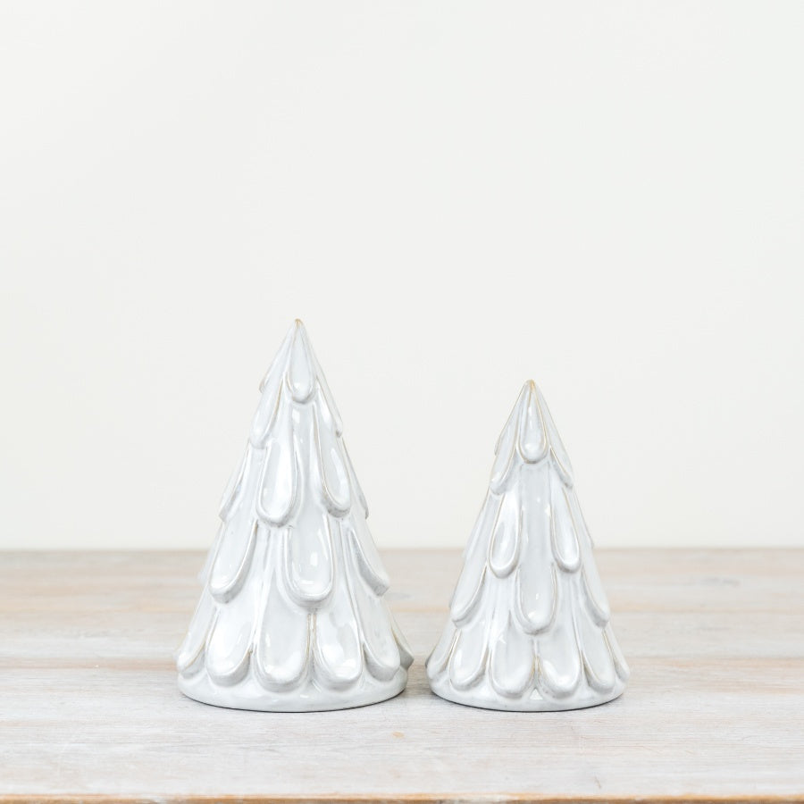 17.5cm Xmas Tree Ornament – Rustic Decorative Wooden Christmas Tree