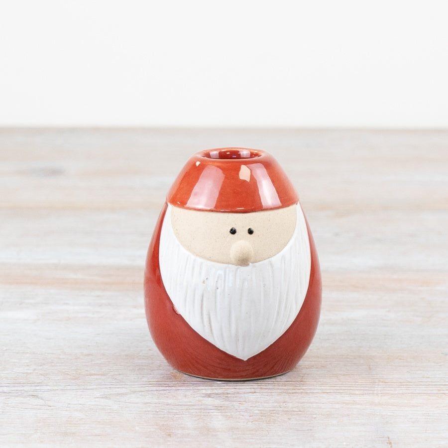 Gonk Candle Holder in Red 8cm