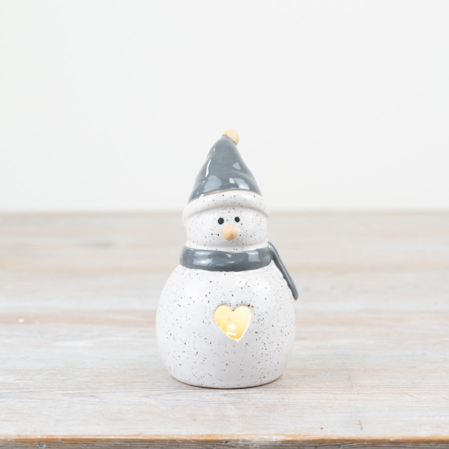 LED Snowman, 12.5cm