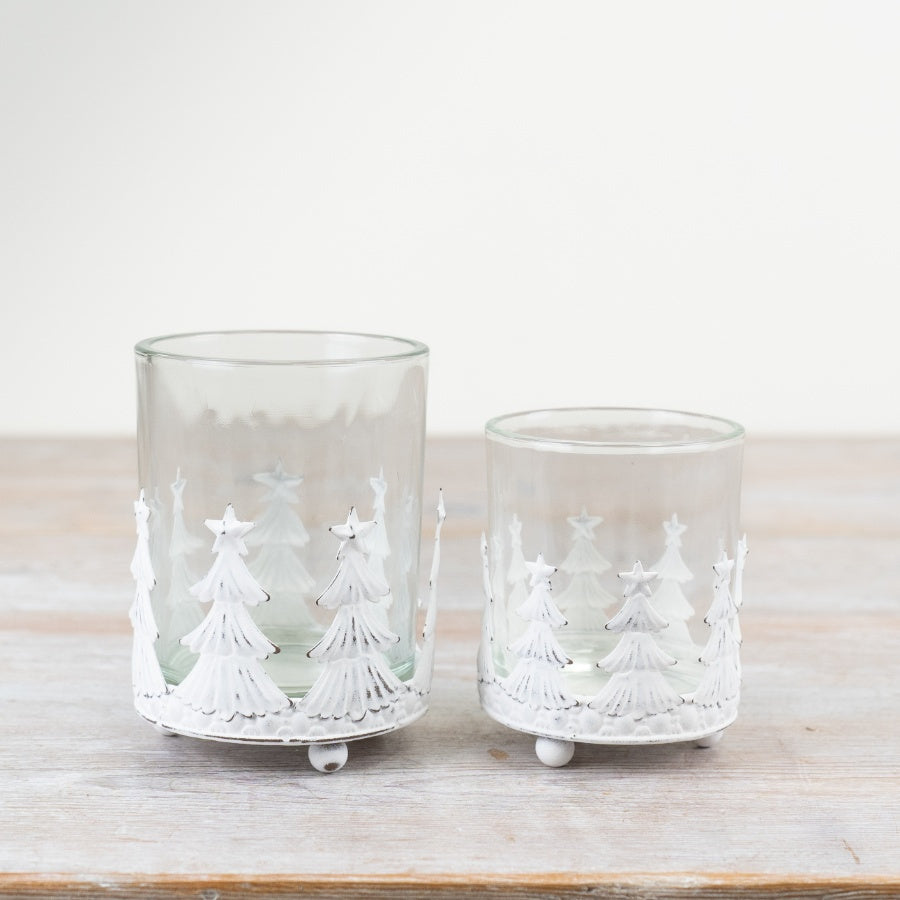 Metal Tree Candle Holder, 7cm