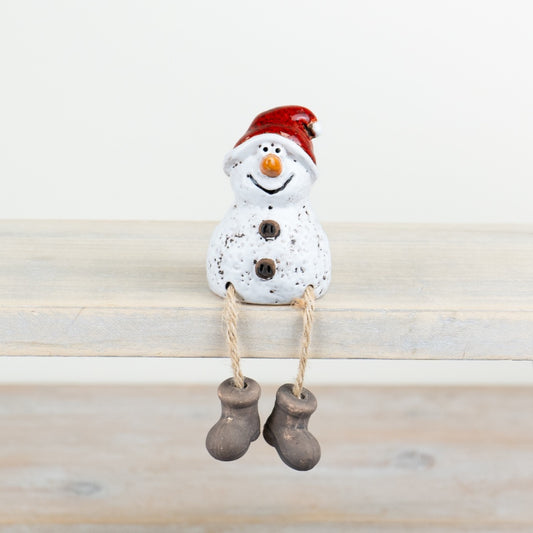Snowman Shelf Sitter, 9cm
