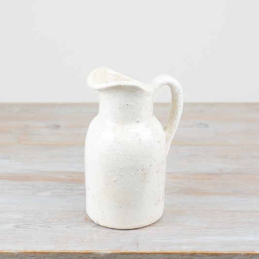 Roe Jug 23cm Handmade Earthy Decorative Vase with Waterproof Seal