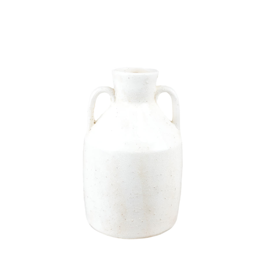 Roe Decorative Vase 26.5cm – Large Handcrafted Terracotta Flower Pot