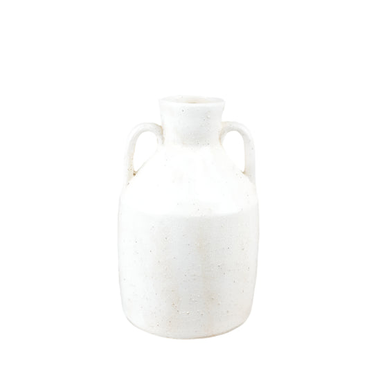 Roe Decorative Vase 26.5cm – Large Handcrafted Terracotta Flower Pot