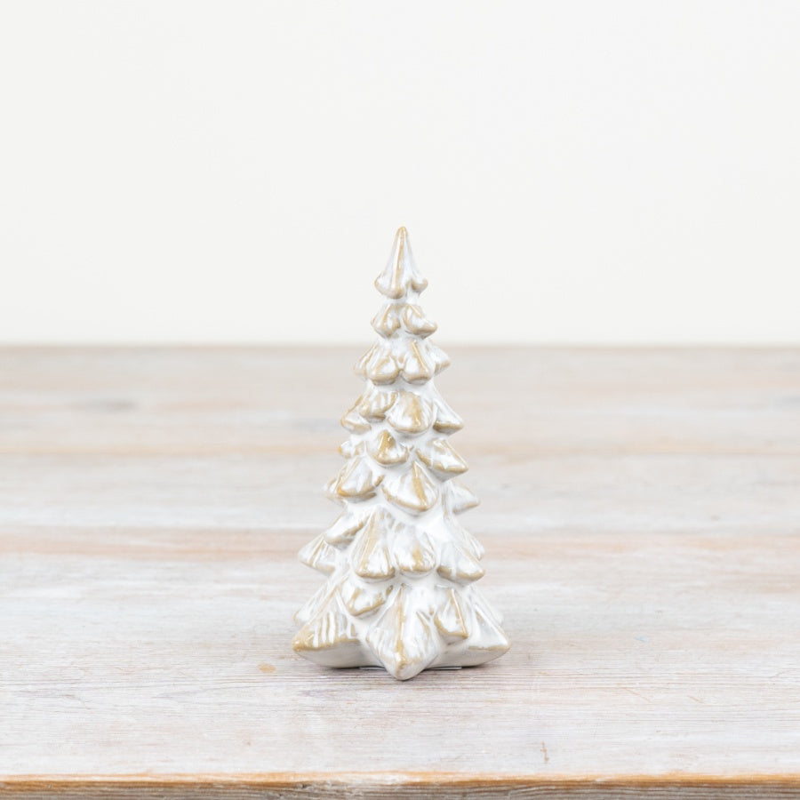 White Tree Ornament, 12.5cm