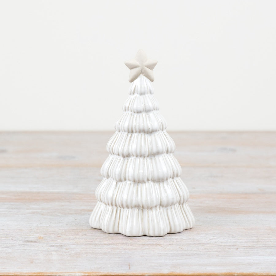 Tree Deco With Star, 17cm