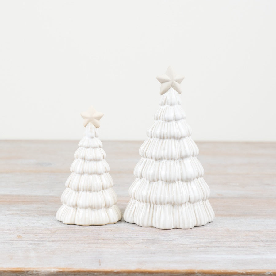 Tree Deco With Star, 17cm