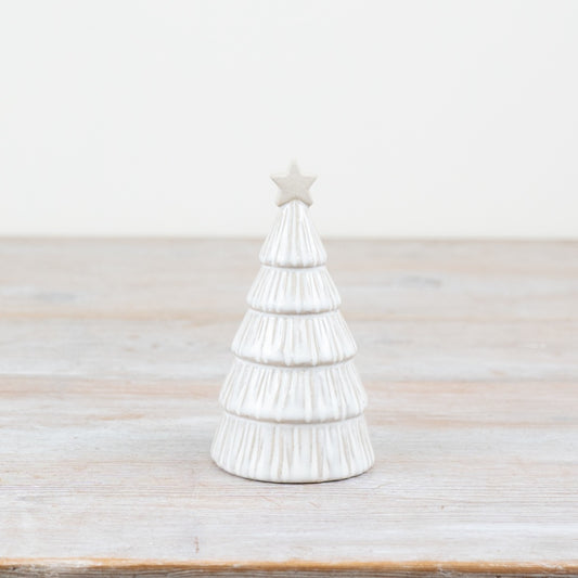 Natural Glaze Christmas Tree 13cm