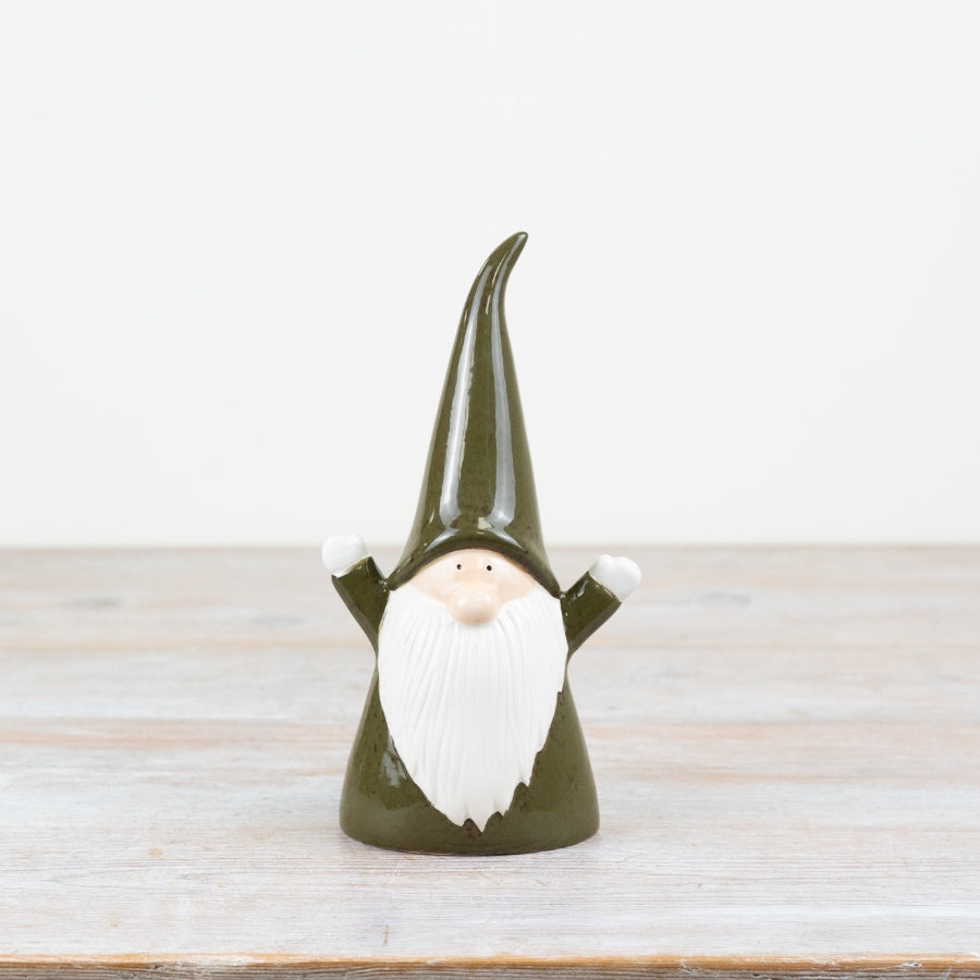 Green Santa Figurine, 21cm
