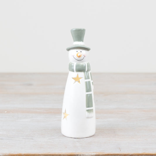LED Standing Snowman, 17.5cm