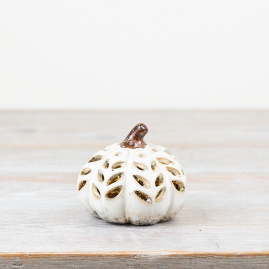 8.8cm LED Pumpkin Decoration – Glowing Halloween Ornament, Autumn Home Décor