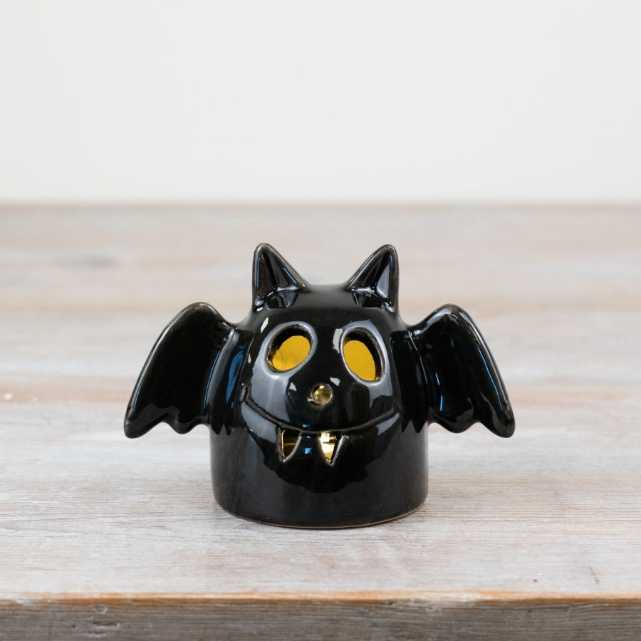 LED Black Bat Deco, 12.9cm