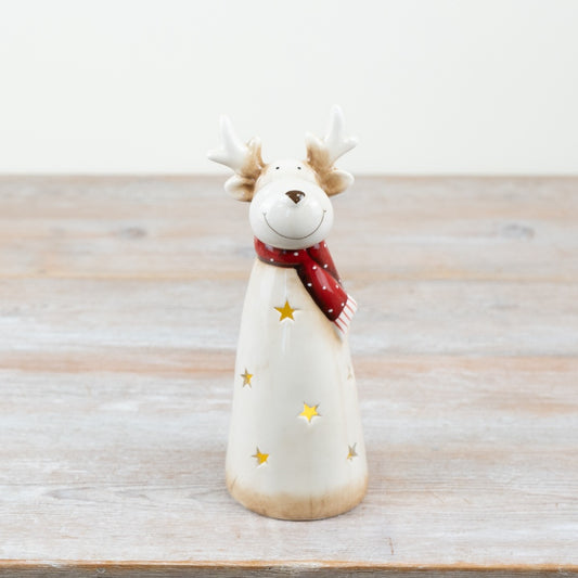LED Deer Star Ornament, 21.5cm