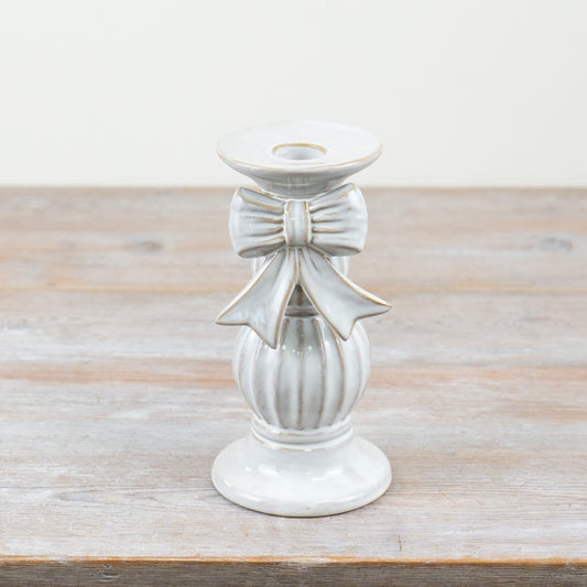 19cm Candle Holder w/ Bow