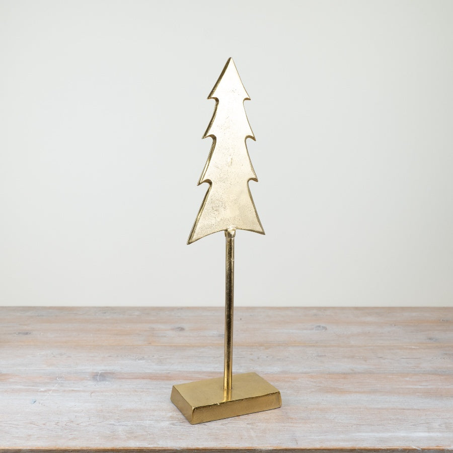 Gold Metal Tree on Base 56cm