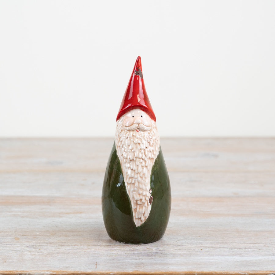 Dolomite Standing Santa Ornament – 17.3cm Festive Red Christmas Decoration
